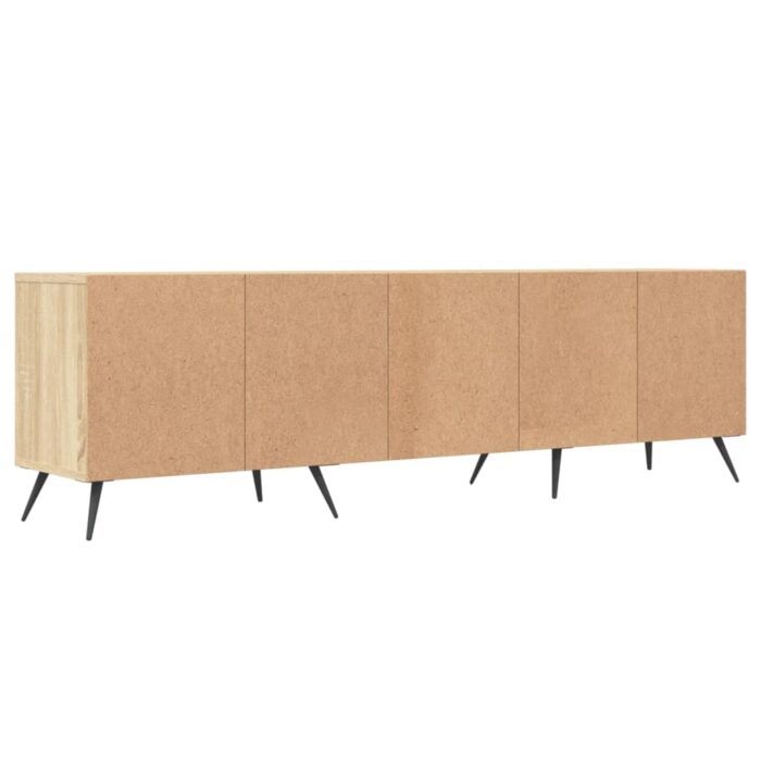 Meuble TV chêne sonoma 150x30x44,5 cm bois d'ingénierie – Image 6