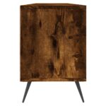 Meuble TV chêne fumé 150x30x44,5 cm bois d'ingénierie – Image 5