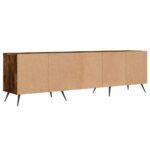 Meuble TV chêne fumé 150x30x44,5 cm bois d'ingénierie – Image 6