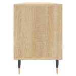 Meuble TV chêne sonoma 150x30x44,5 cm bois d'ingénierie – Image 5