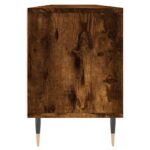 Meuble TV chêne fumé 150x30x44,5 cm bois d'ingénierie – Image 5