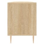 Meuble TV chêne sonoma 150x30x44,5 cm bois d'ingénierie – Image 5