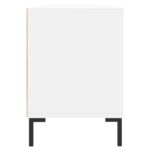 Meuble TV blanc 150x30x44,5 cm bois d'ingénierie – Image 5