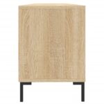 Meuble TV chêne sonoma 150x30x44,5 cm bois d'ingénierie – Image 5