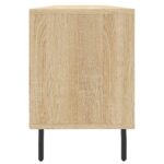 Meuble TV chêne sonoma 150x30x44,5 cm bois d'ingénierie – Image 5
