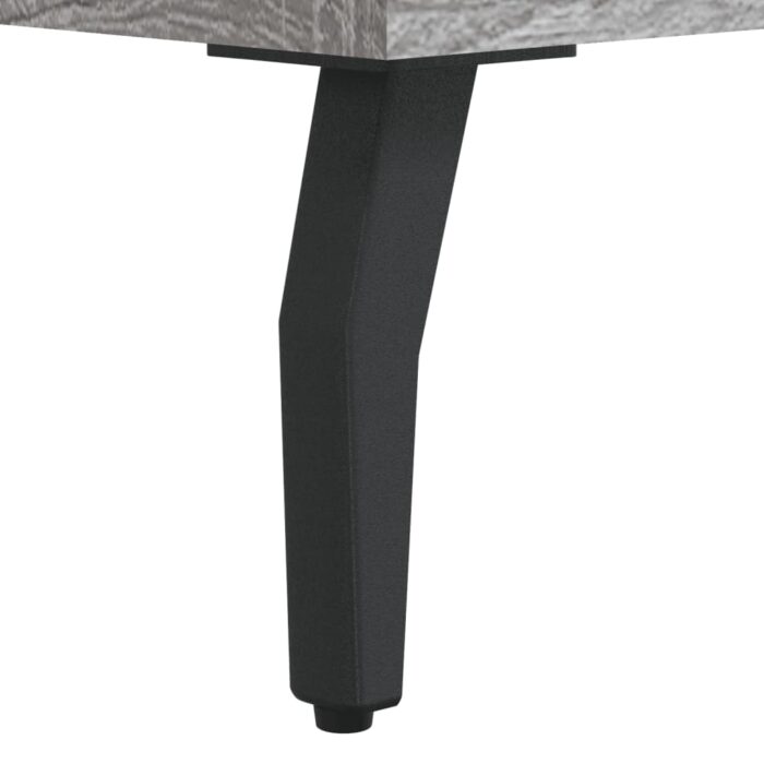 Meuble TV sonoma gris 150x30x44,5 cm bois d'ingénierie – Image 7