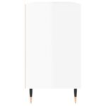 Armoire de salle de bain blanc brillant 80x33x60 cm – Image 5