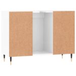 Armoire de salle de bain blanc brillant 80x33x60 cm – Image 6