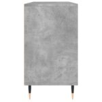Armoire salle de bain gris béton 80x33x60cm bois d'ingénierie – Image 5