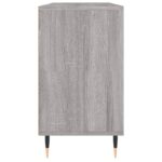 Armoire salle de bain sonoma gris 80x33x60 cm bois d'ingénierie – Image 5