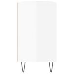 Armoire de salle de bain blanc brillant 80x33x60 cm – Image 5