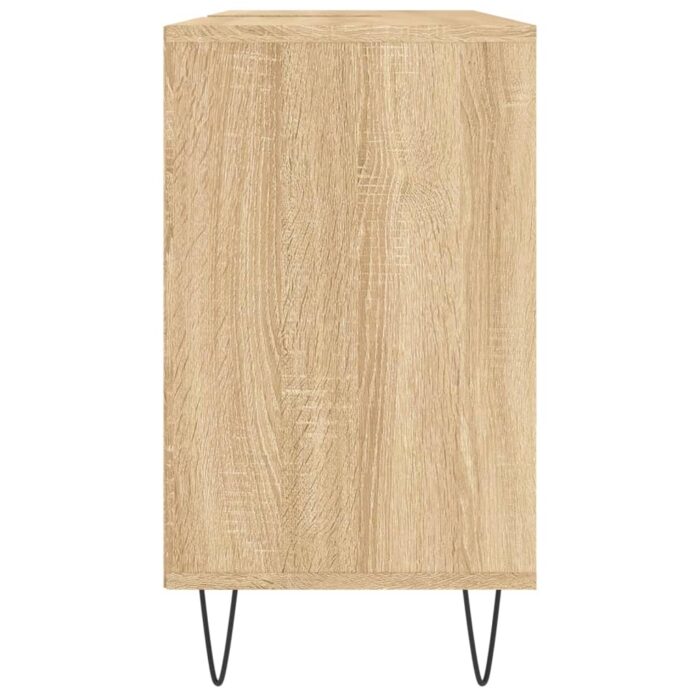 Armoire salle de bain chêne sonoma 80x33x60cm bois d'ingénierie – Image 5
