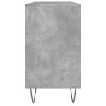 Armoire salle de bain gris béton 80x33x60cm bois d'ingénierie – Image 5