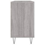 Armoire salle de bain sonoma gris 80x33x60 cm bois d'ingénierie – Image 5