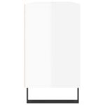 Armoire de salle de bain blanc brillant 80x33x60 cm – Image 5