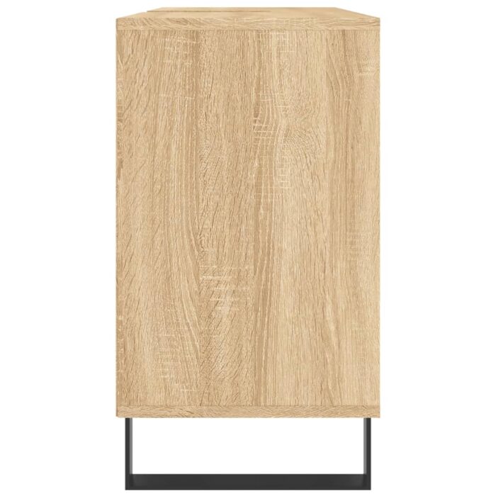 Armoire salle de bain chêne sonoma 80x33x60cm bois d'ingénierie – Image 5