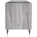 Armoire à disques sonoma gris 121x38x48 cm bois d'ingénierie – Image 3