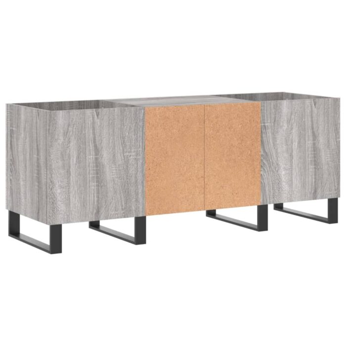 VXL8720845877019_g_en_hd_4.jpg Armoire à disques sonoma gris 121x38x48 cm bois d'ingénierie – Image 4