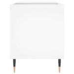 Armoire à disques blanc 85x38x48 cm bois d'ingénierie – Image 3