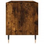Armoire à disques chêne fumé 85x38x48 cm bois d'ingénierie – Image 3