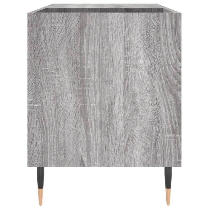 Armoire à disques sonoma gris 85x38x48 cm bois d'ingénierie – Image 3