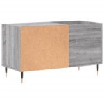 Armoire à disques sonoma gris 85x38x48 cm bois d'ingénierie – Image 4