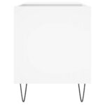 Armoire à disques blanc 85x38x48 cm bois d'ingénierie – Image 3