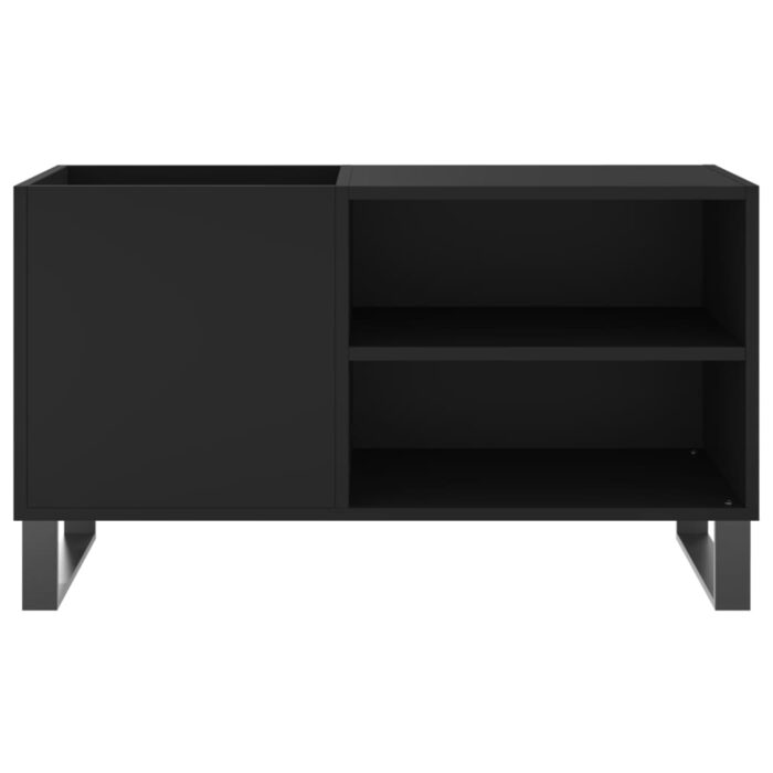 VXL8720845877200_g_en_hd_2.jpg Armoire à disques noir 85x38x48 cm bois d'ingénierie – Image 2