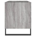 Armoire à disques sonoma gris 85x38x48 cm bois d'ingénierie – Image 3