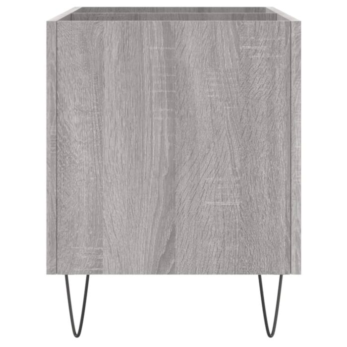 Armoire à disques sonoma gris 74,5x38x48 cm bois d'ingénierie – Image 3