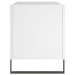Armoire à disques blanc 74,5x38x48 cm bois d'ingénierie – Image 3