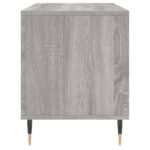 Armoire à disques sonoma gris 100x38x48 cm bois d'ingénierie – Image 3
