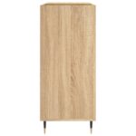 Armoire à disques chêne sonoma 84,5x38x89 cm bois d'ingénierie – Image 3