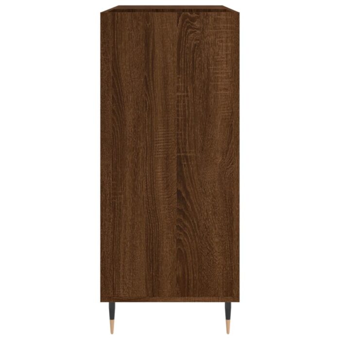 Armoire à disques chêne marron 84,5x38x89 cm bois d'ingénierie – Image 3