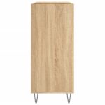 Armoire à disques chêne sonoma 84,5x38x89 cm bois d'ingénierie – Image 3