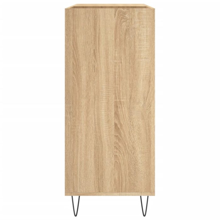 Armoire à disques chêne sonoma 84,5x38x89 cm bois d'ingénierie – Image 3