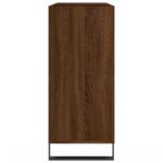 Armoire à disques chêne marron 84,5x38x89 cm bois d'ingénierie – Image 3