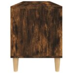 Meuble TV chêne fumé 100x34,5x44,5 cm bois d'ingénierie – Image 5