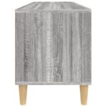 Meuble TV sonoma gris 100x34,5x44,5 cm bois d'ingénierie – Image 5