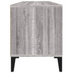 Meuble TV sonoma gris 100x34,5x44,5 cm bois d'ingénierie – Image 5