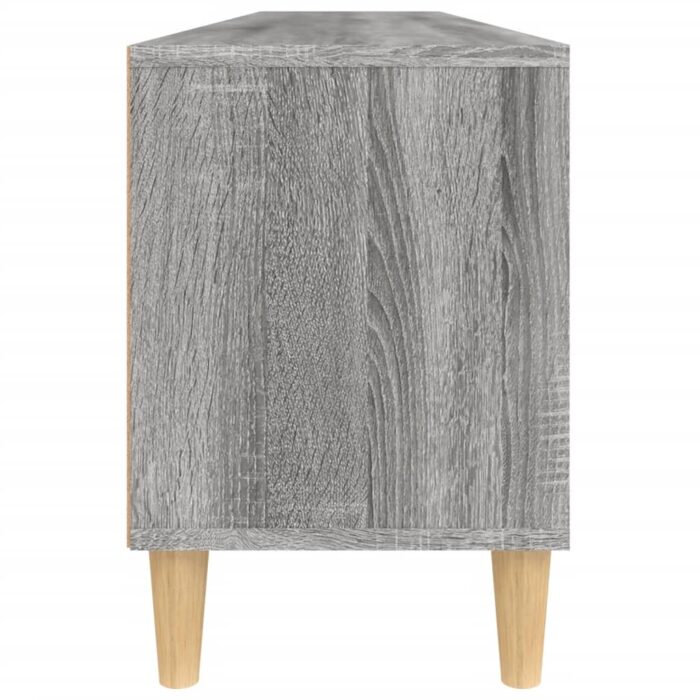 Meuble TV Sonoma gris 150x30x44,5 cm bois d'ingénierie – Image 6