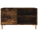 Armoire à disques chêne fumé 84,5x38x48 cm bois d'ingénierie – Image 3