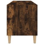 Armoire à disques chêne fumé 84,5x38x48 cm bois d'ingénierie – Image 4