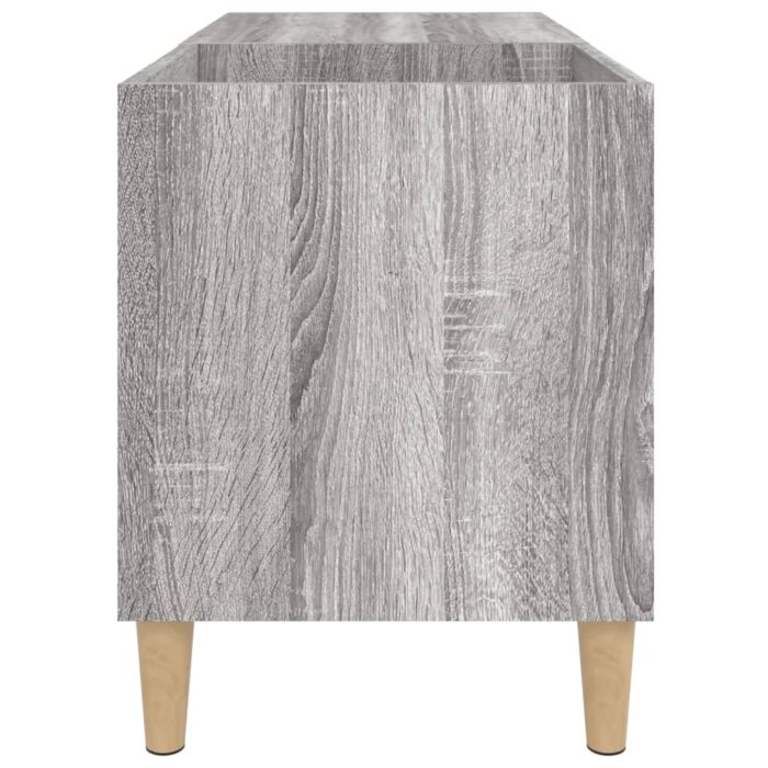 Armoire à disques sonoma gris 84,5x38x48 cm bois d'ingénierie – Image 4