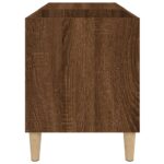 Armoire à disques chêne marron 84,5x38x48 cm bois d'ingénierie – Image 4