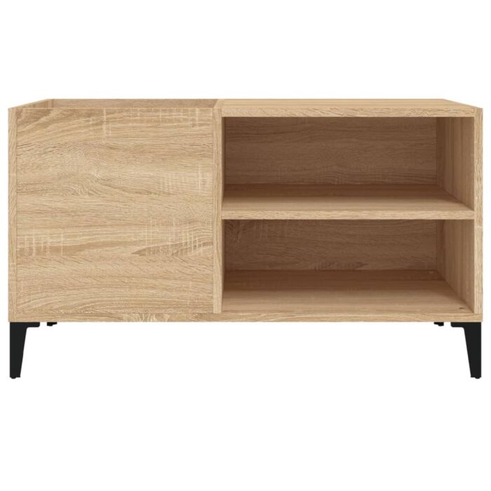 Armoire à disques chêne sonoma 84,5x38x48 cm bois d'ingénierie – Image 3