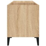 Armoire à disques chêne sonoma 84,5x38x48 cm bois d'ingénierie – Image 4