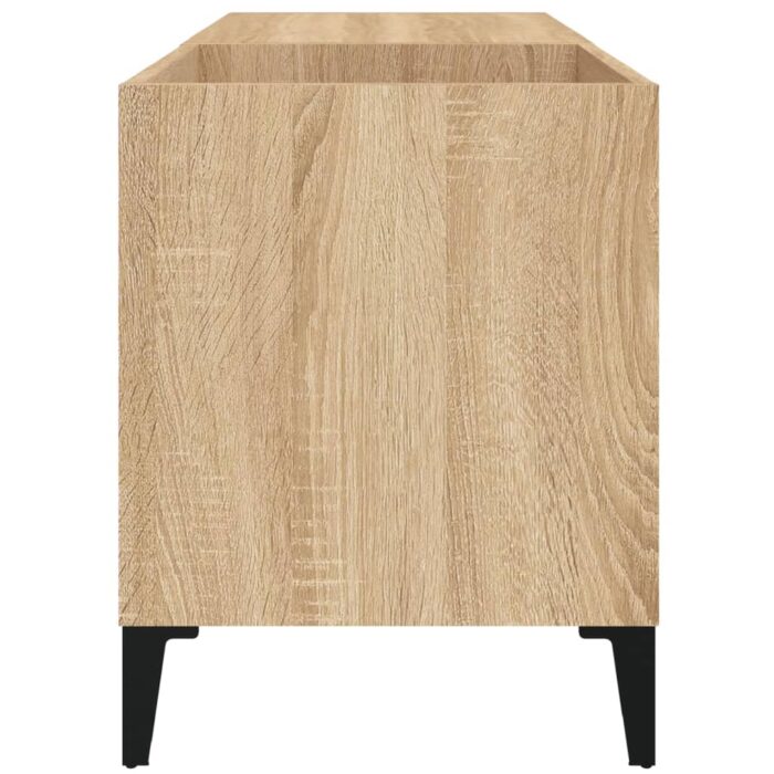 Armoire à disques chêne sonoma 84,5x38x48 cm bois d'ingénierie – Image 4