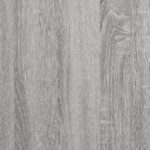 Armoire à disques sonoma gris 84,5x38x48 cm bois d'ingénierie – Image 5