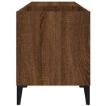 Armoire à disques chêne marron 84,5x38x48 cm bois d'ingénierie – Image 4